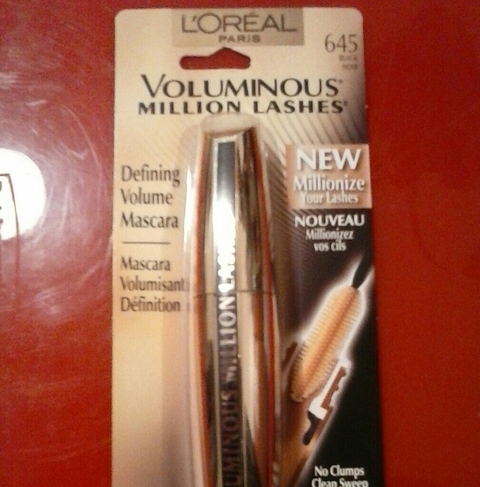 NWT L,OREAL VOLUMINOUS MILLION LASNES 645 BLACK - Picture 7 of 8